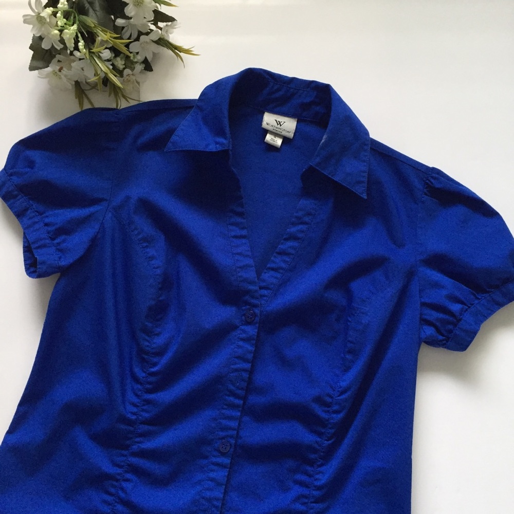 4/$25 Worhtington button down blouse